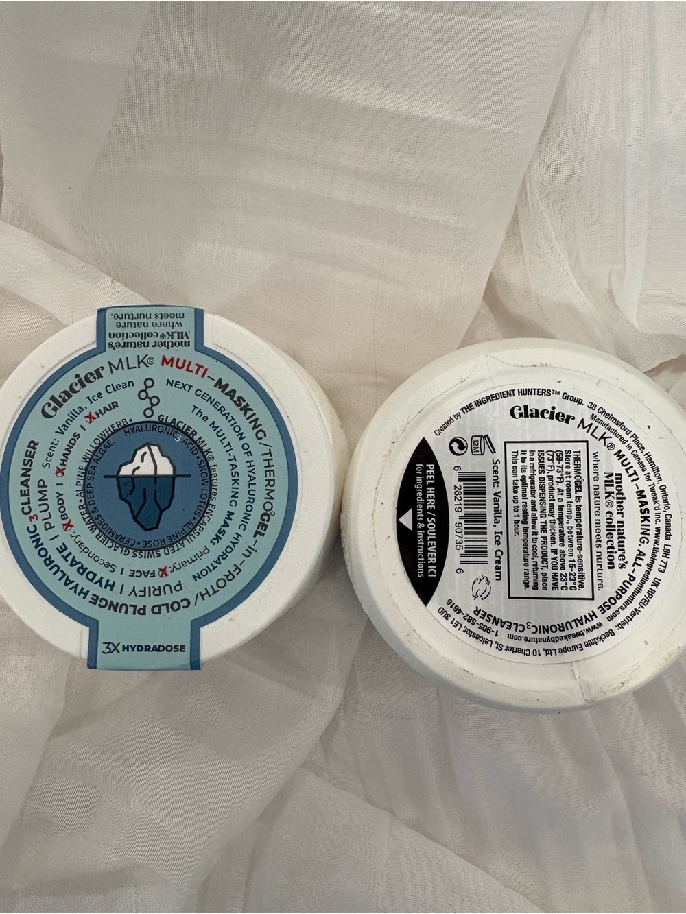 *New* TWEAK’D by Nature Glacier MLK Hyaluronic Mask, 2 Jars